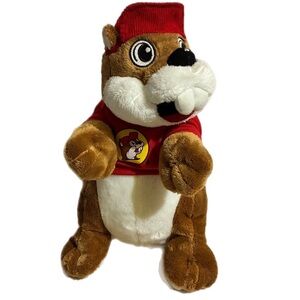 Buc-ee's 10" Beaver Plush Texas Gas Station Mascot Stuffed Animal Bucees Beaver